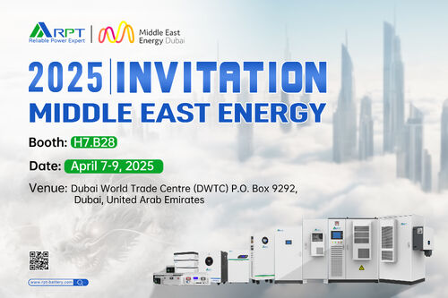 Son şirket haberleri RPT, Dubai'deki Orta Doğu Enerjisi'nde: Güvenilir Pil Çözümü Sağlayıcınız